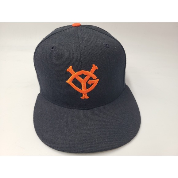 Vintage Yomiuri Giants New Era Pro Model Fitted 7 1/4 Hat Cap Wool Tokyo NPB USA